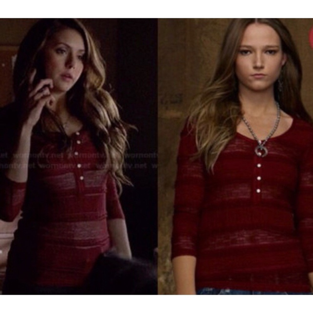 ASO Katherine Pierce Denim & Supply Top